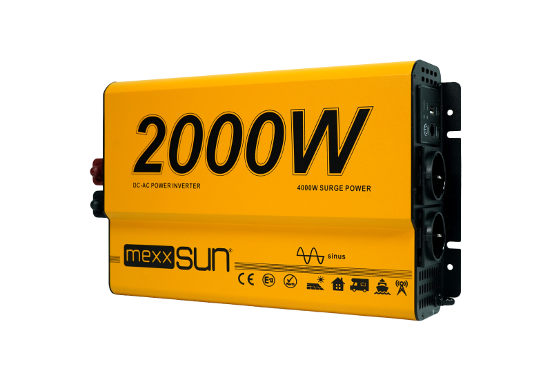 Mexxsun 2000W Tam Sinüs İnverter 12V 3