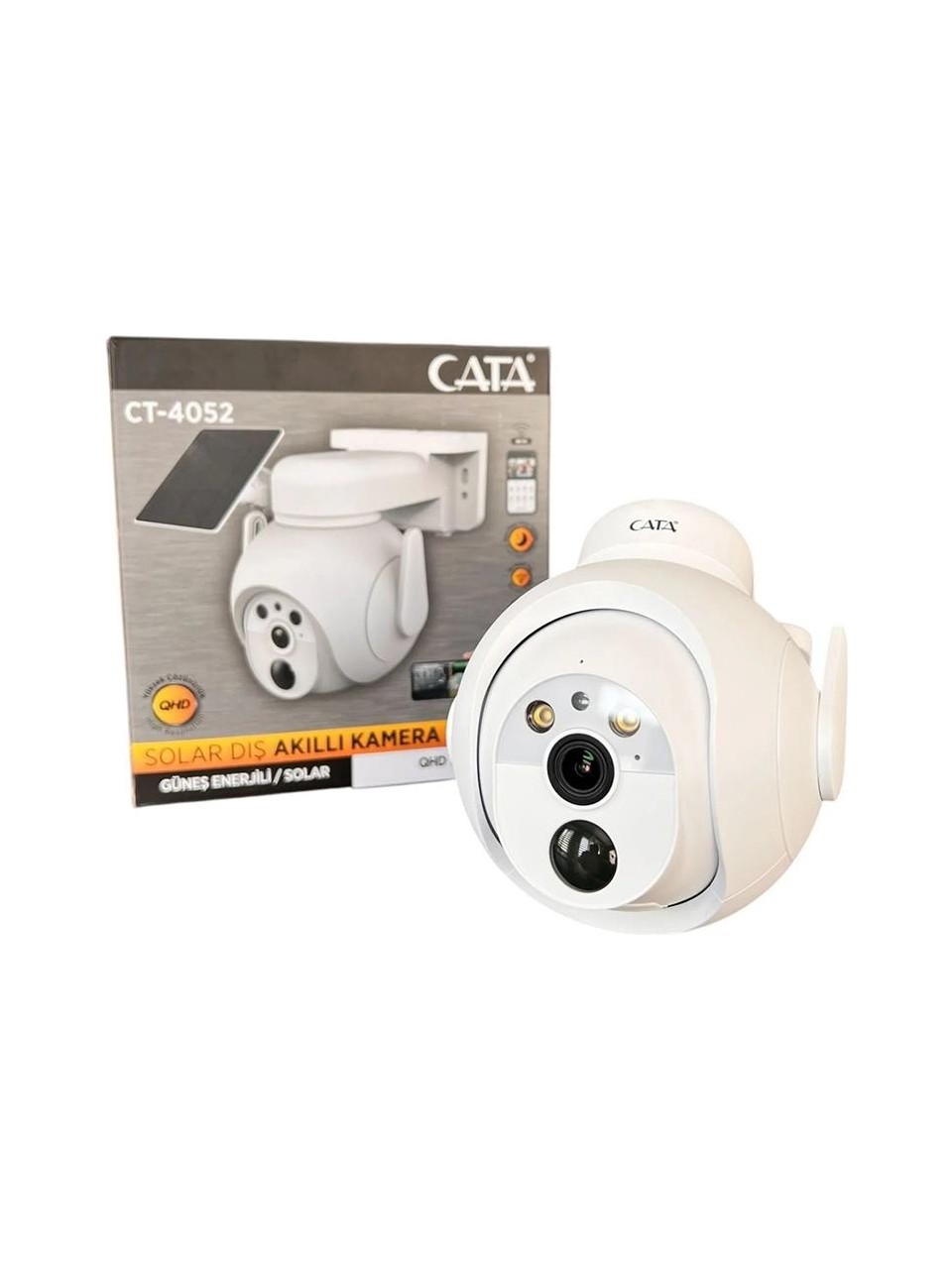 Cata CT-4052 Akıllı Solar Wifi Kamera 3