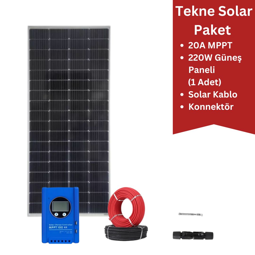 Tekne GES Paketi 6 – 220W / MPPT