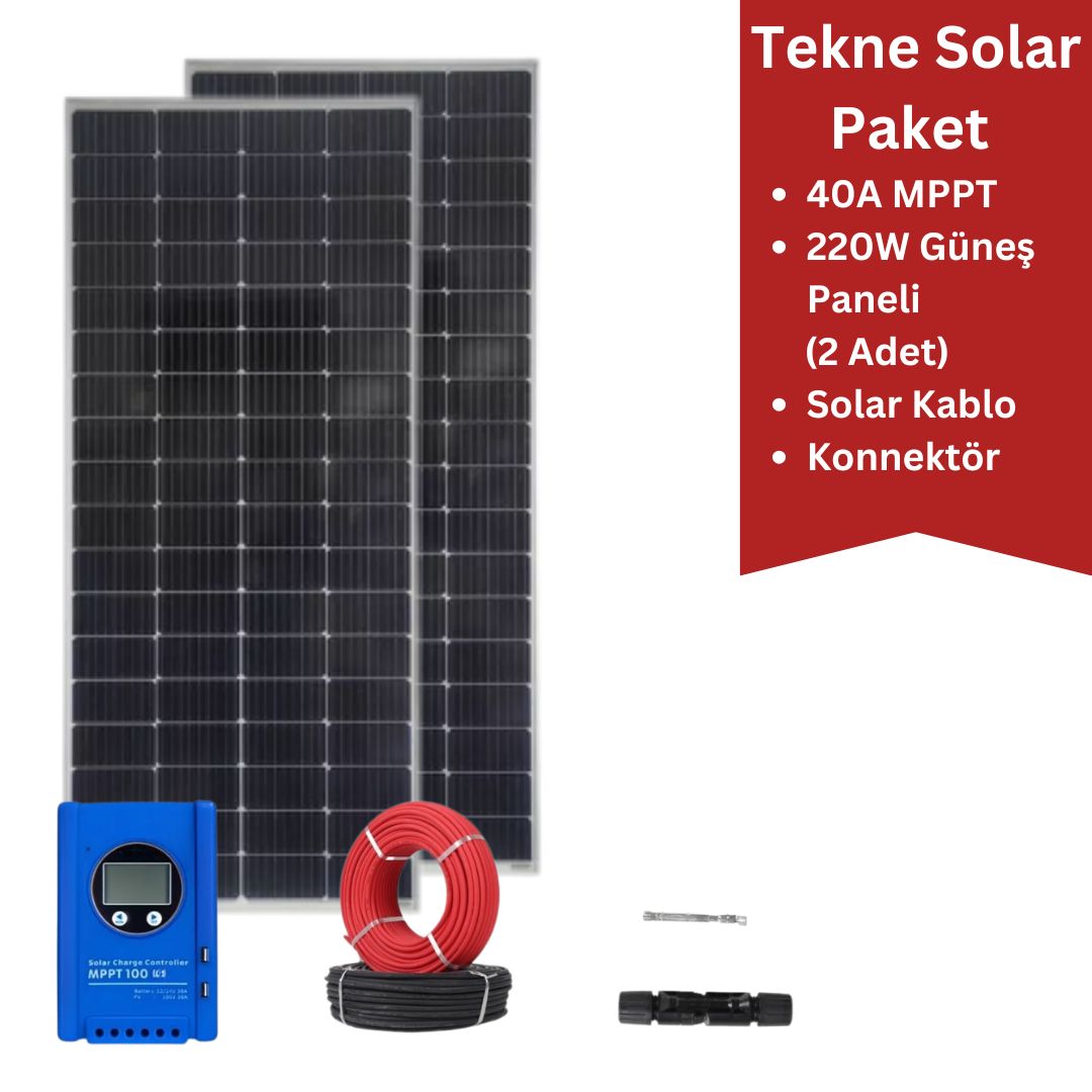 Tekne GES Paketi 8 – 440W / MPPT