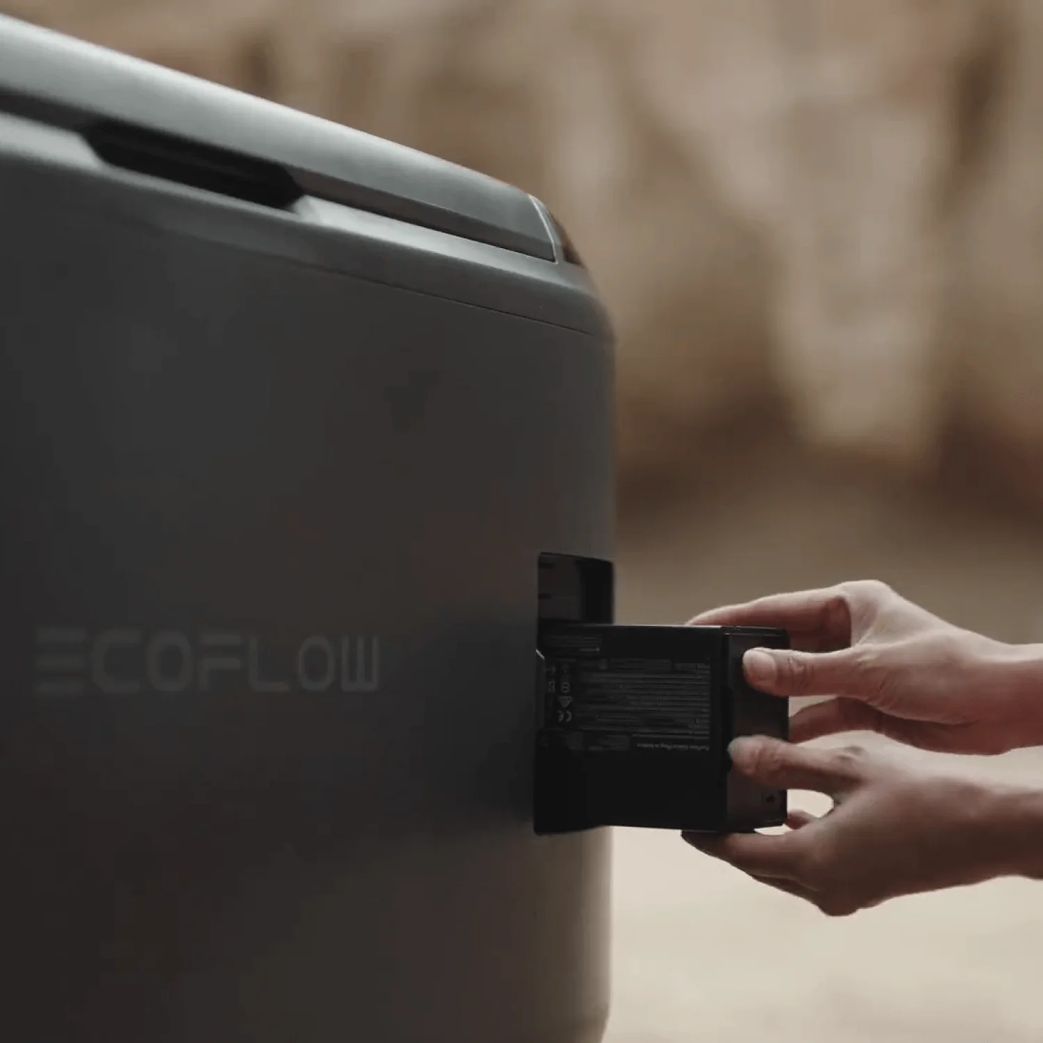 EcoFlow GLACIER Classic 45L Çift Bölmeli Taşınabilir Buzdolabı ve Dondurucu 4