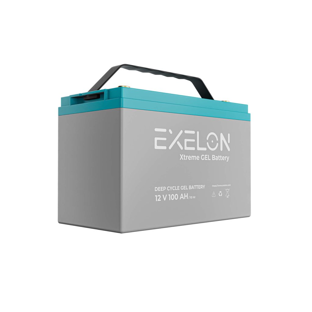 Exelon 100AH 12V Jel Akü 2