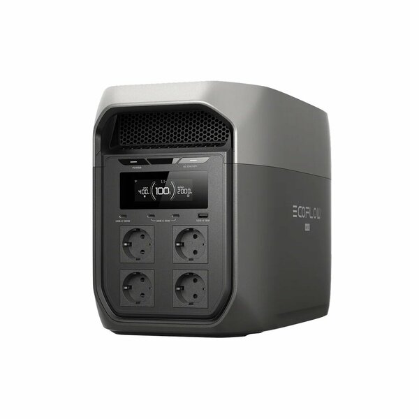 4月24日発送　ECOFLOW DELTA 3 Max ポタ電　2048Wkh EcoFlow DELTA 3 Max 2048Wh Taşınabilir Güç İstasyonu | 2400W
