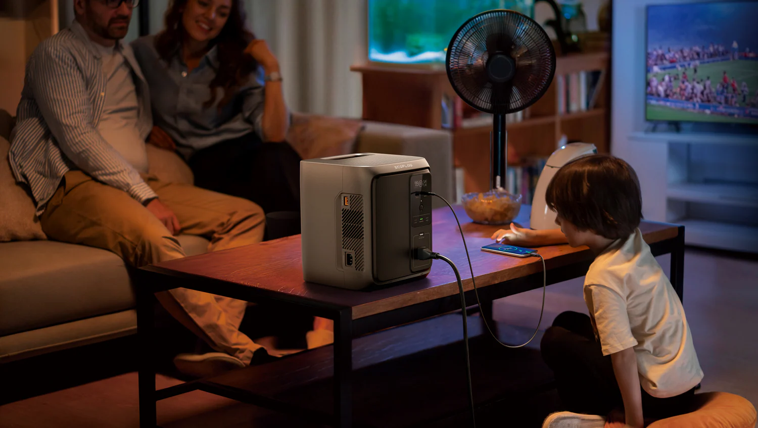EcoFlow DELTA 3 1000 Air Taşınabilir Güç Kaynağı (960Wh) 4