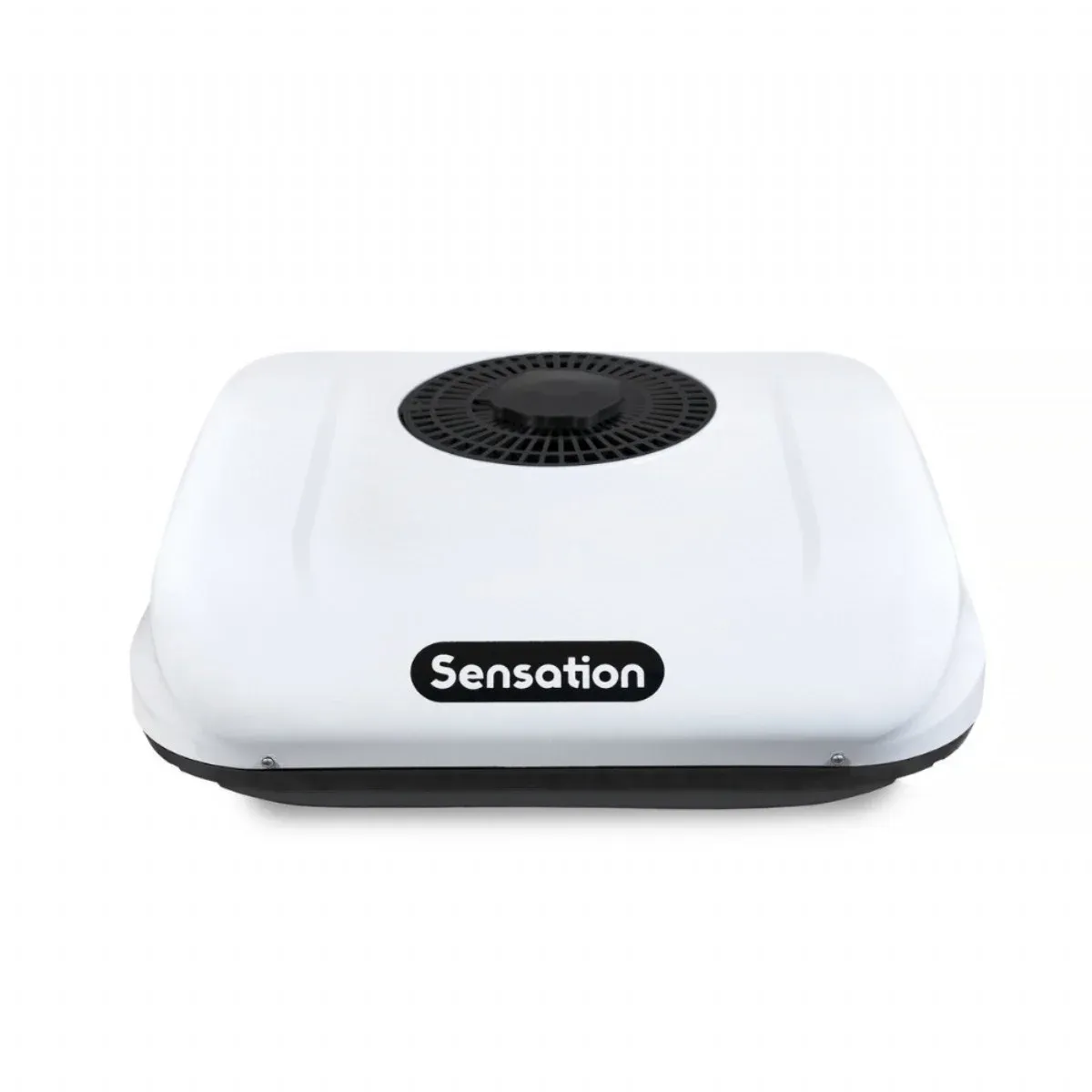 Sensation Gen-7 12V tavan tipi karavan kliması dış ünite görünümü karşıdan