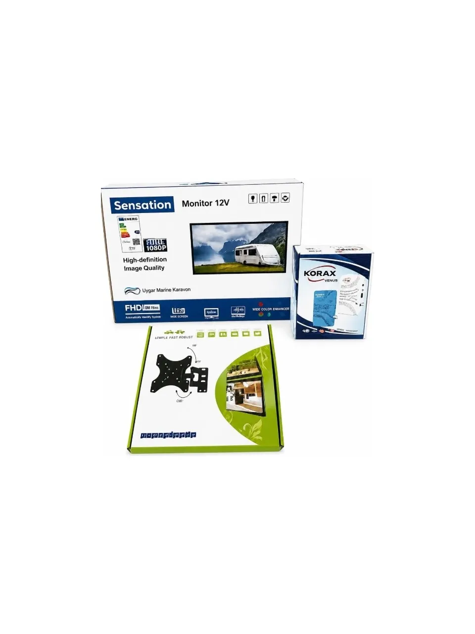 Karavan 12V Televizyon IPTV Askı Aparatı