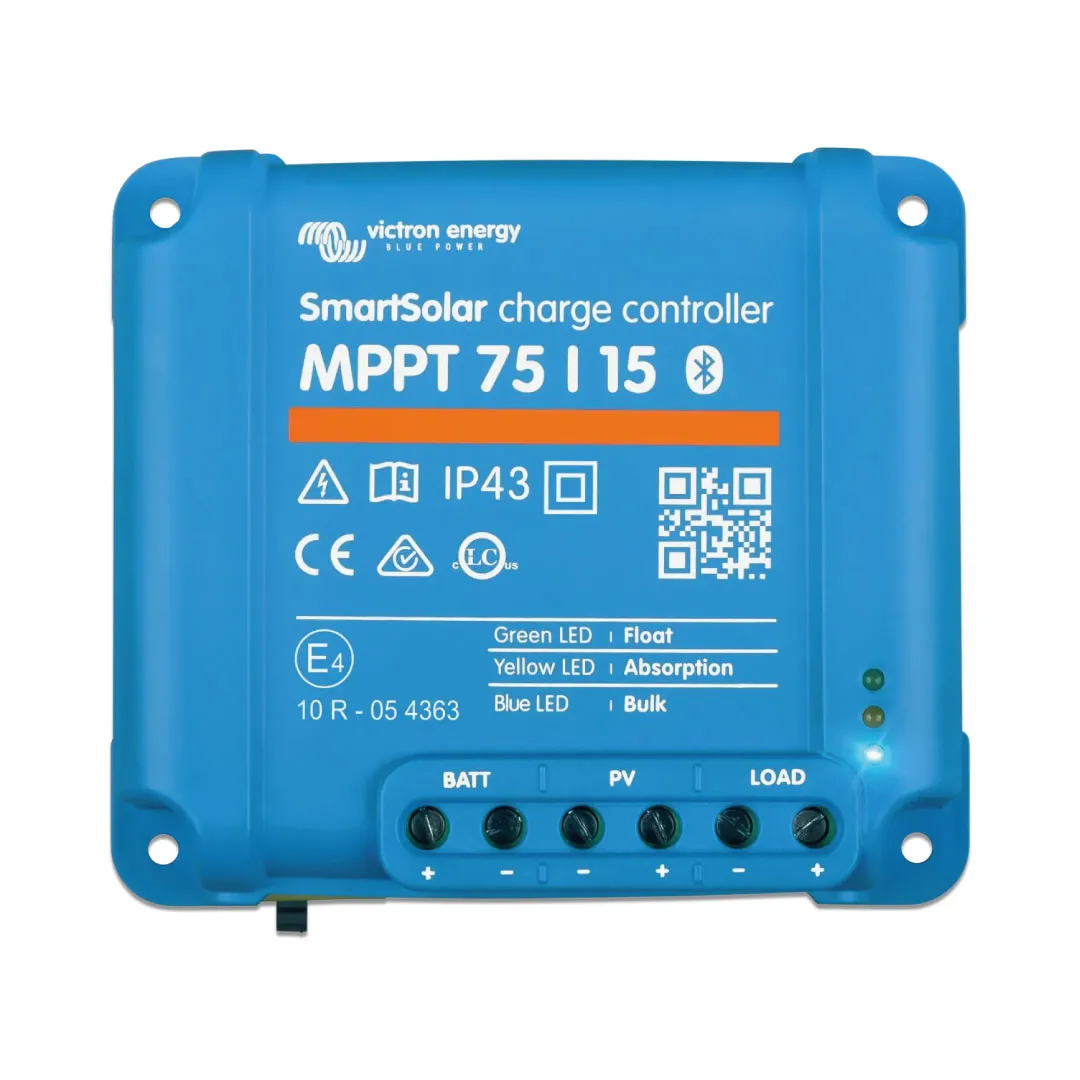 Victron SmartSolar MPPT 75/15 solar şarj kontrol cihazı ön görünüm
